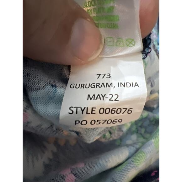 Lilly Pulitzer 2XL women's Cath Take Me To The Sea Cotton Shift Dress XXL - Picture 12 of 14